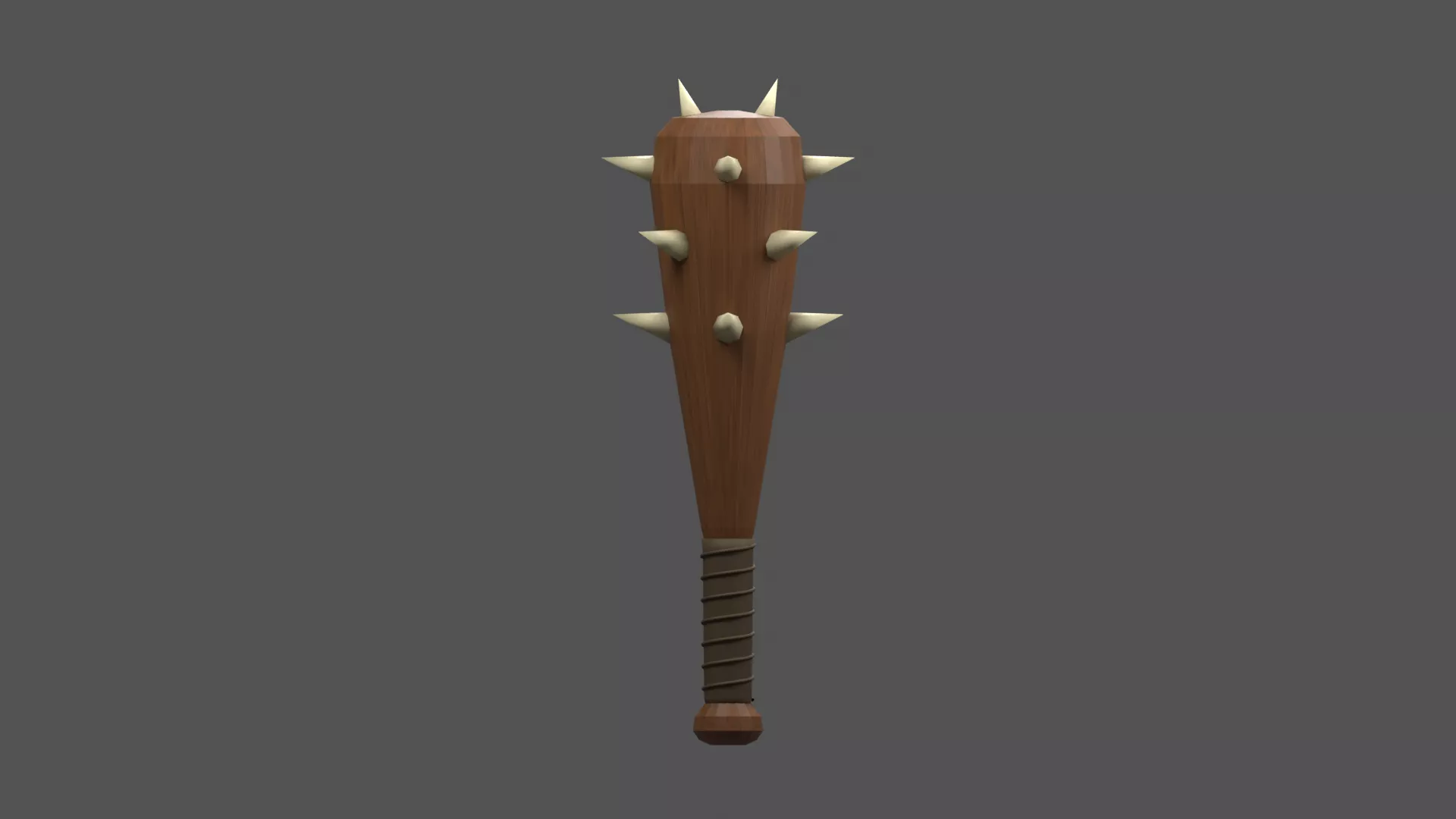 Baseball Bat Stylized Low-poly 3D model