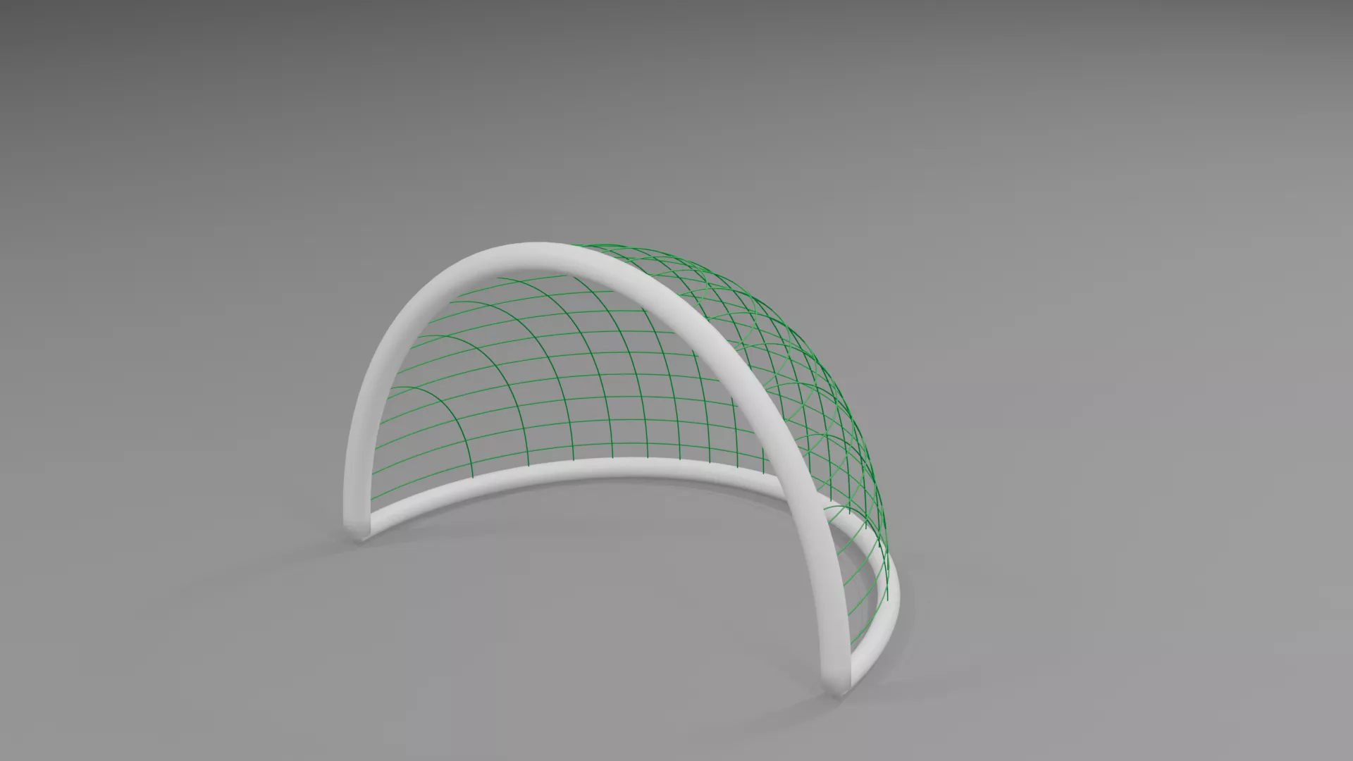Football Soccer Goal Low-poly 3D model