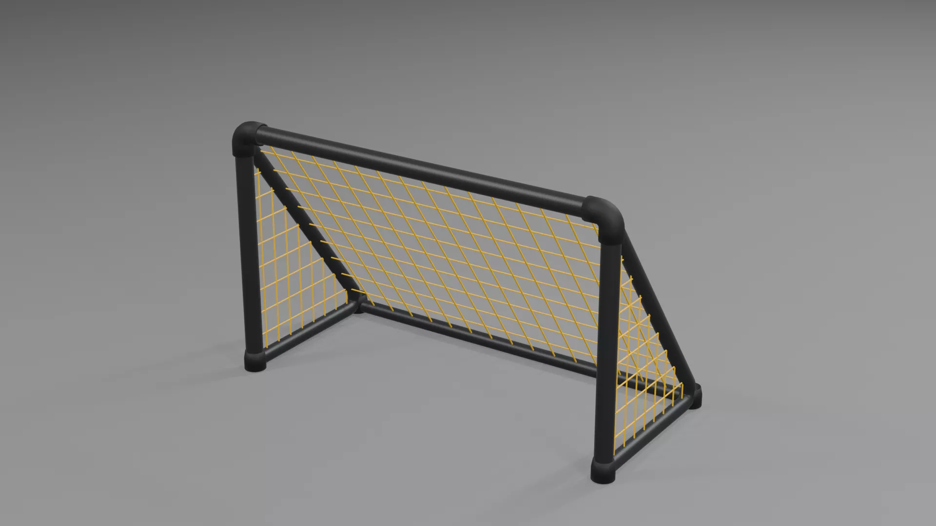 Football Soccer Goal Low-poly 3D model