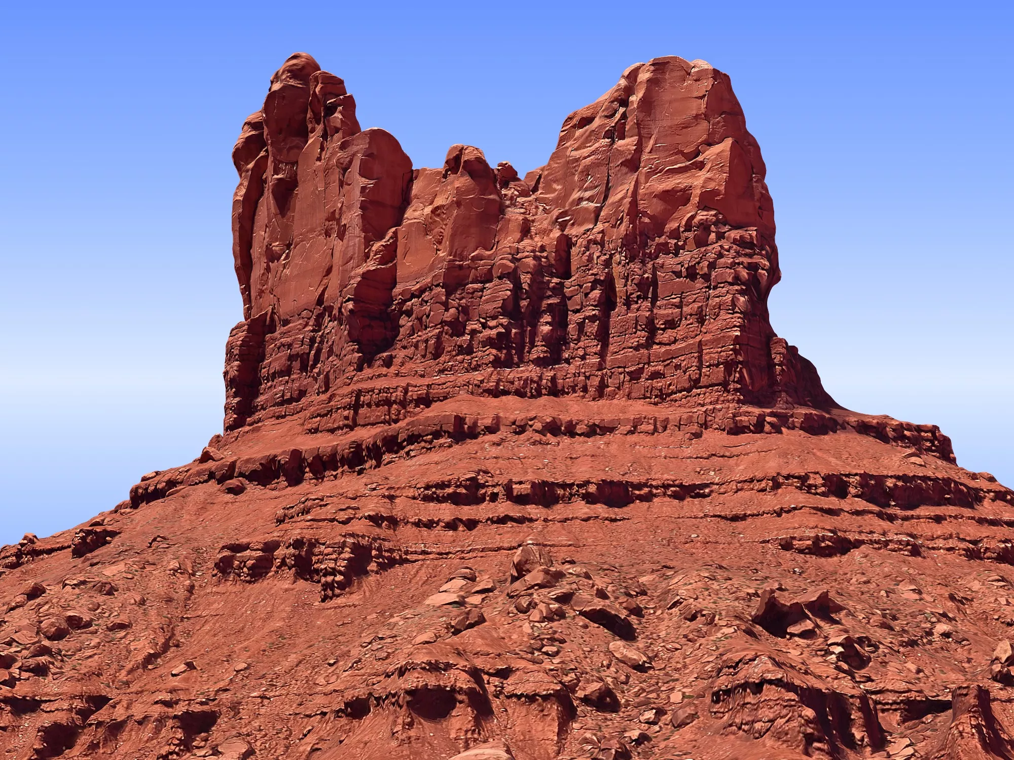 Monument Valley HD 24K Low-poly 3D model
