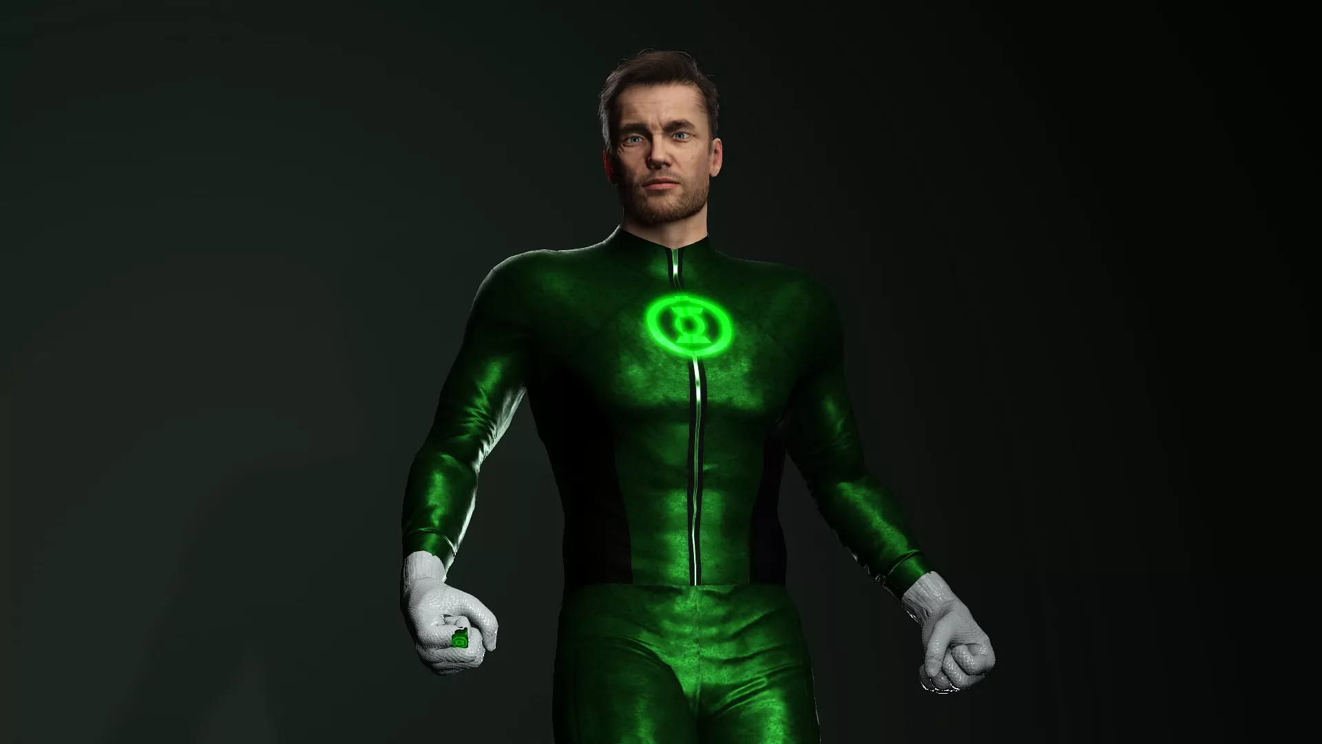 Green Lantern 3D model
