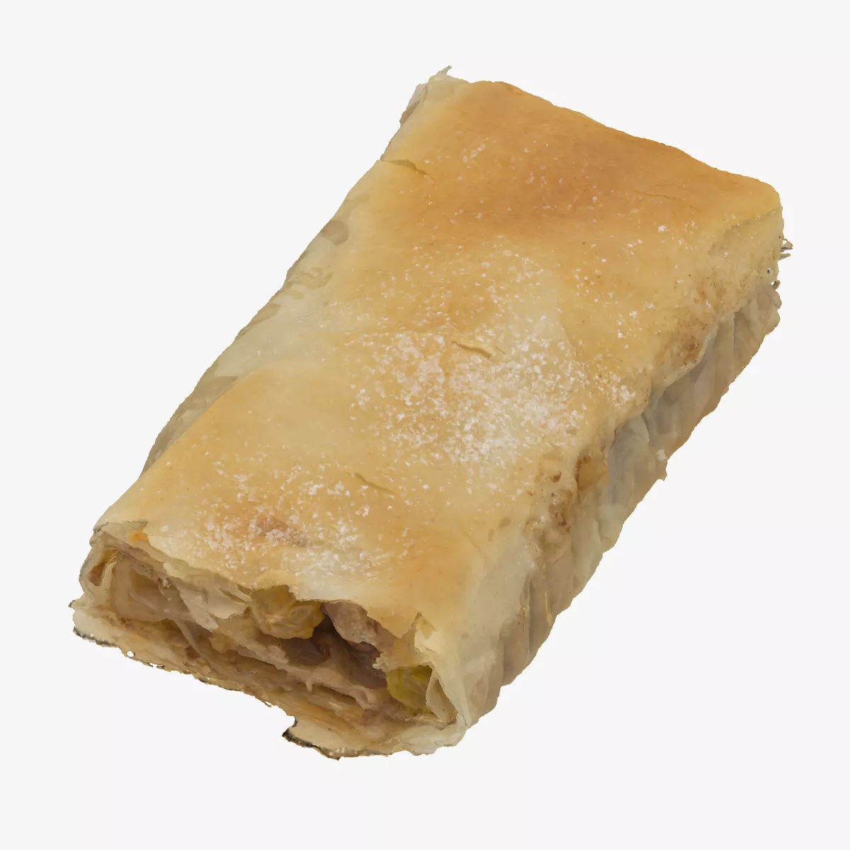 Apple Strudel 01 RAW Scan 3D model
