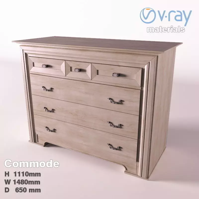 Chest of drawers Free 3D model