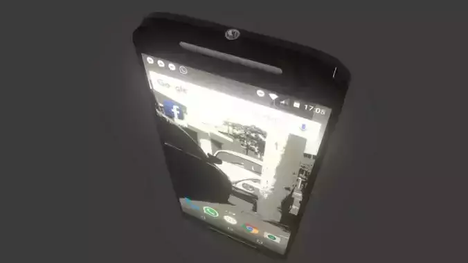Motorolla Moto G2 3D model