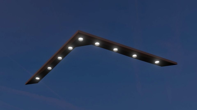 V-Shaped UFO