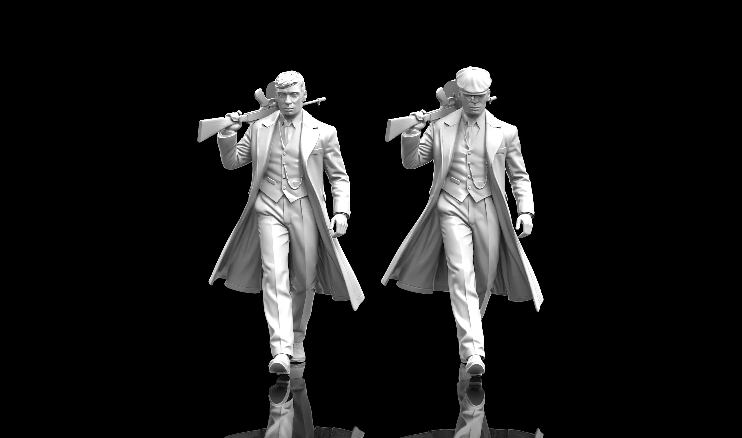Tommy Shelby Premium Peaky Blinders Fan Art The Immortal Man 3D print model