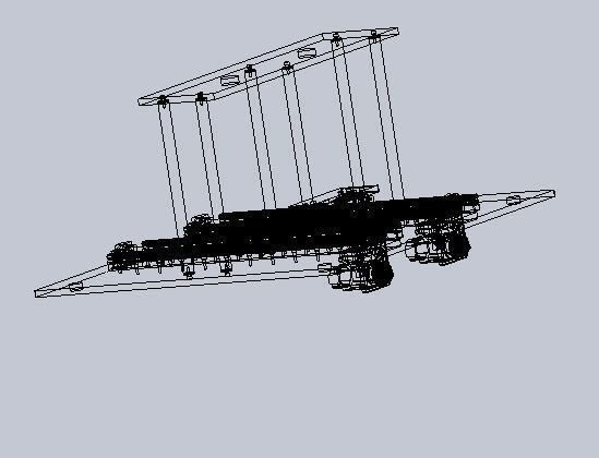 laminate machine  3D model_3