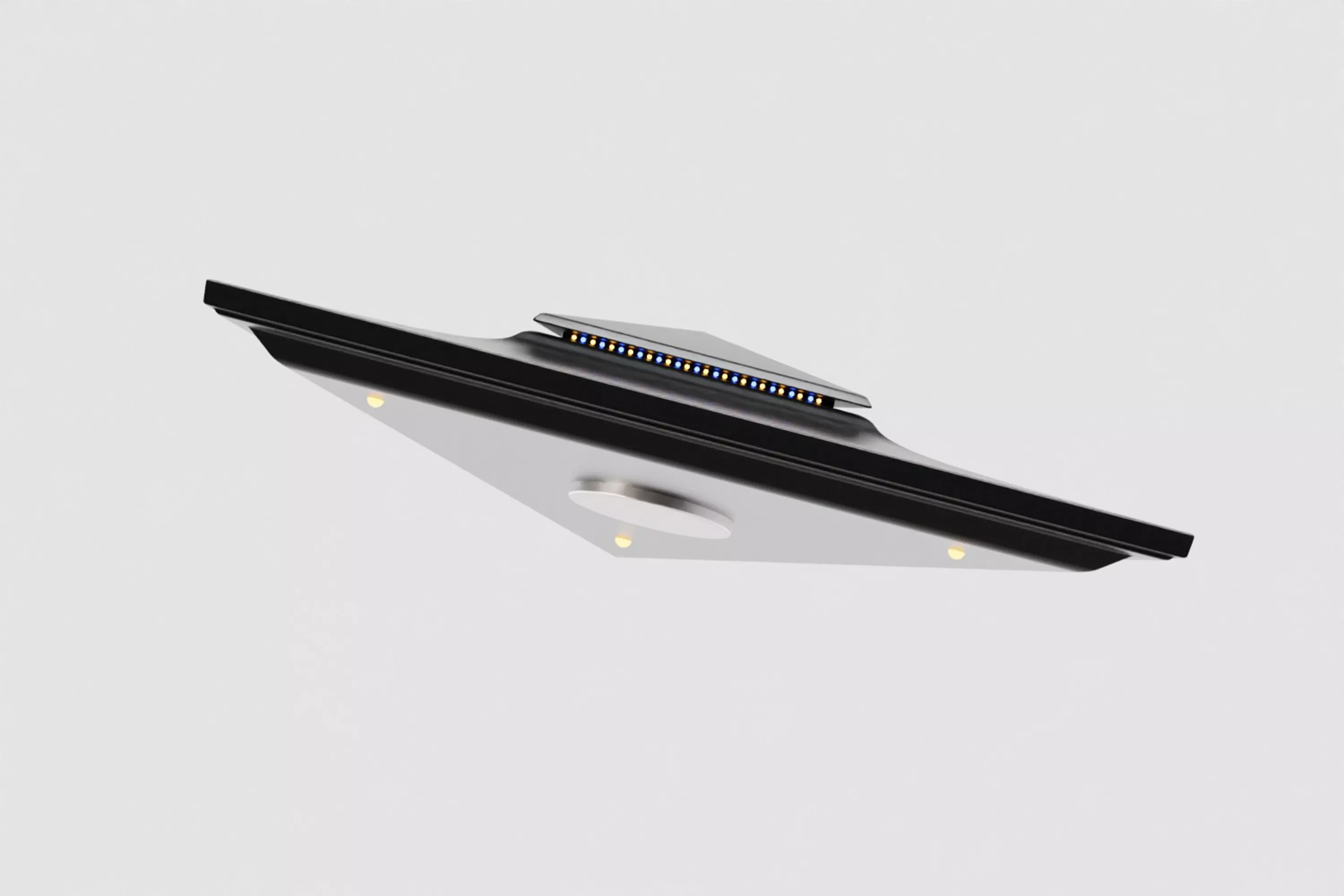 UFO Spaceship Flying Saucer Low-poly 3D model