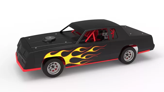 IMCA Stock car Version 2 Scale 1 to 25