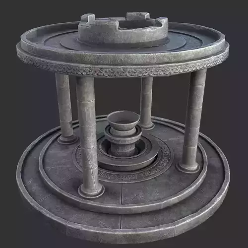  Ancient Altar 3D model