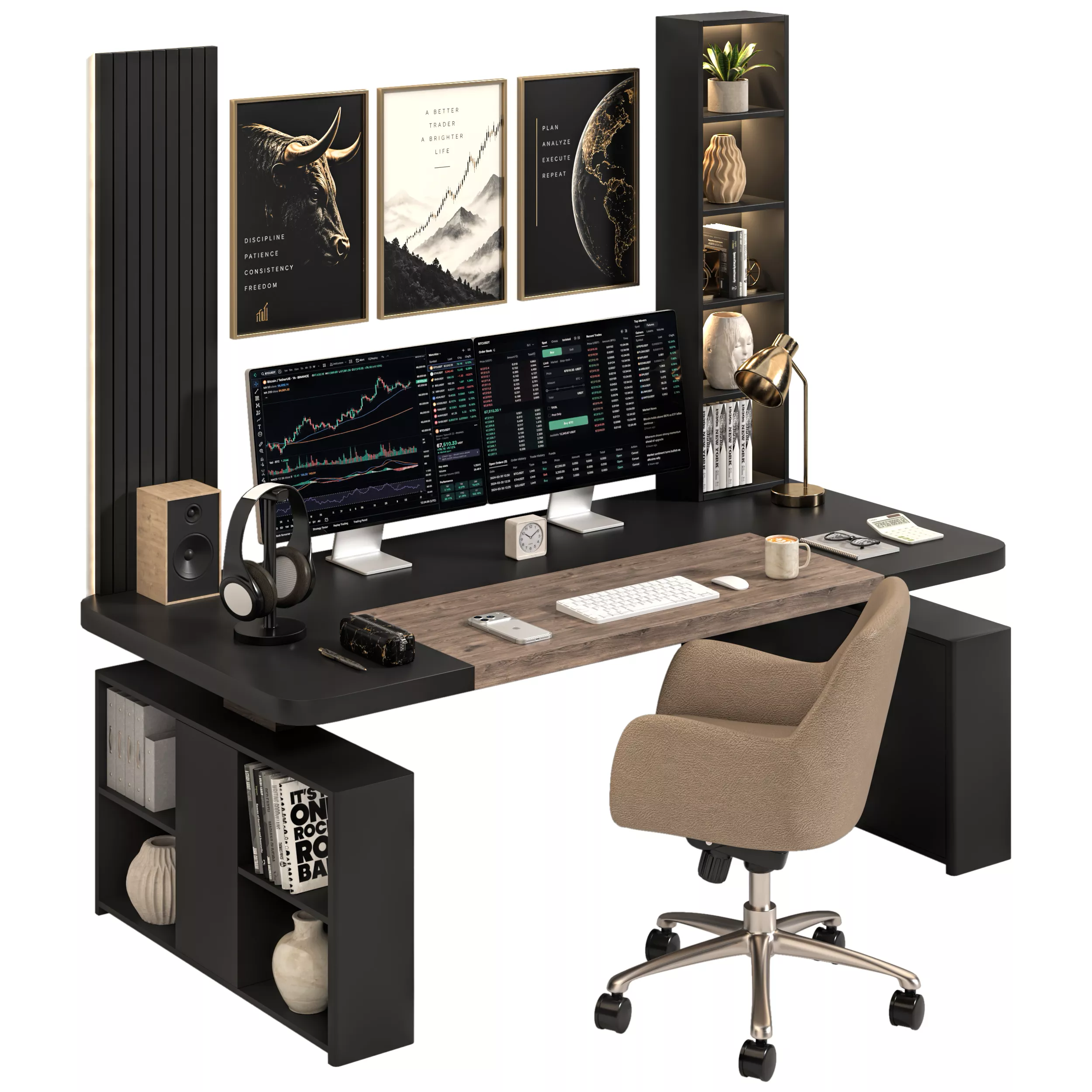 office furniture 20 3D model