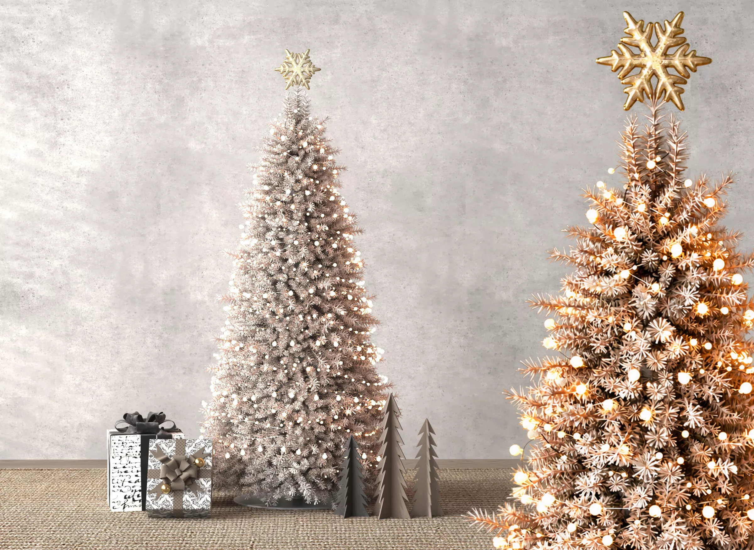 Christmas Tree Decoration Set 003 3D model | CGTrader