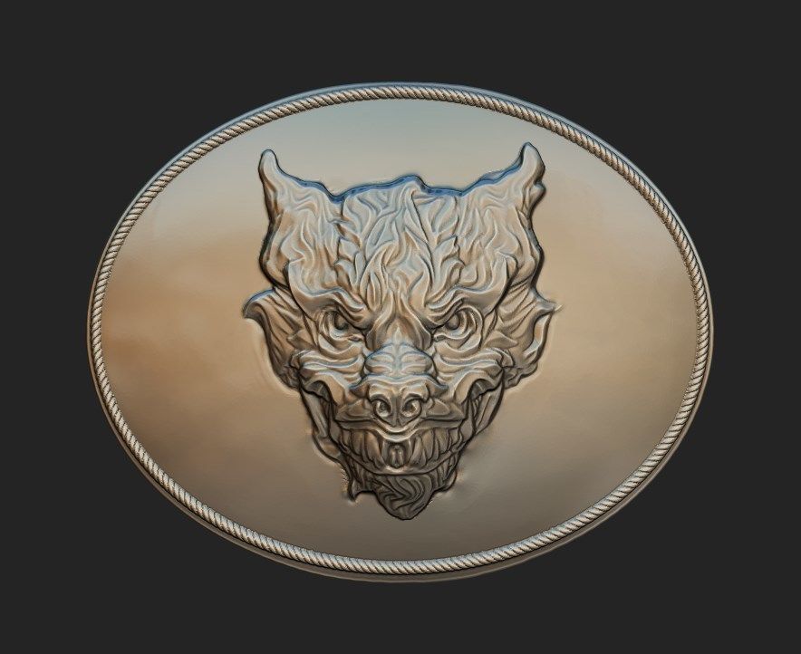 buckle Beast 3D print model_0