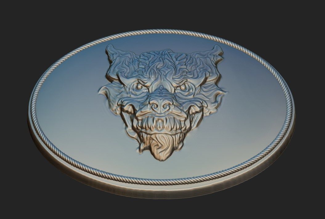 buckle Beast 3D print model_4