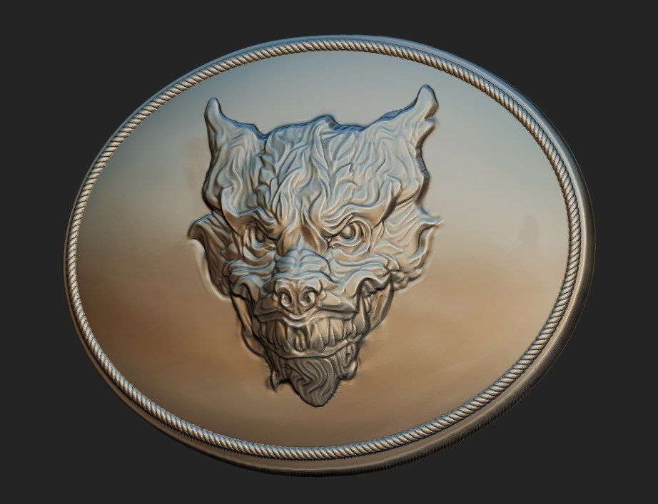 buckle Beast 3D print model_1