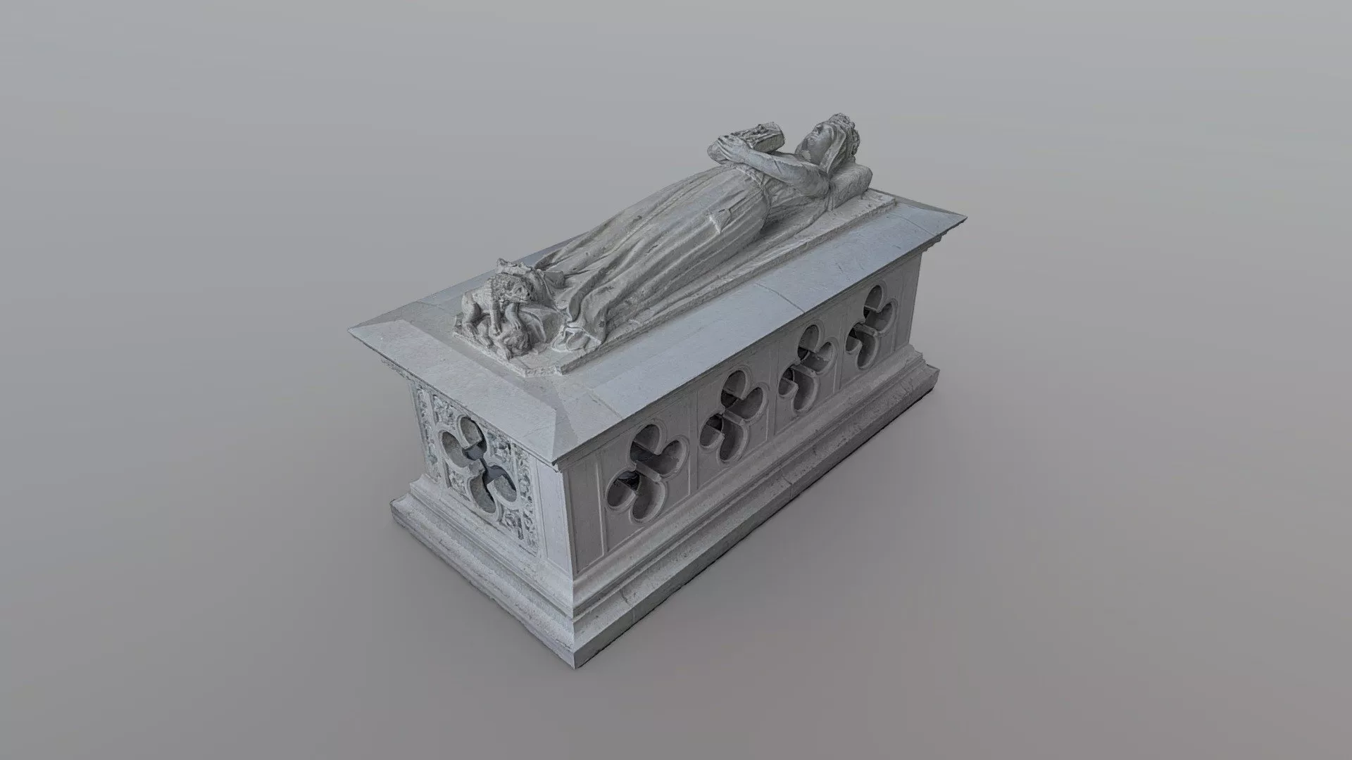 Statue of Queen Berengeria - photogrammetry 3D model