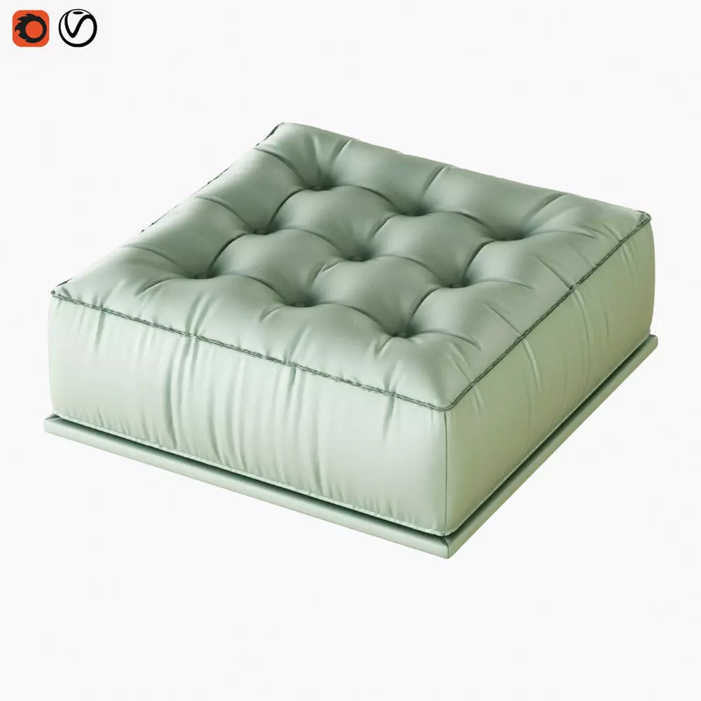 Pouf Doimo Salotti Modern 3D model_0