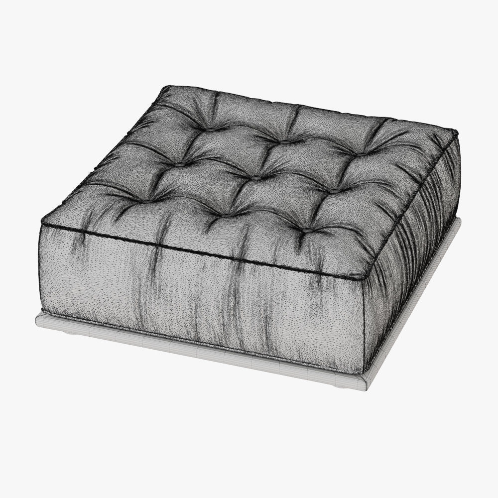 Pouf Doimo Salotti Modern 3D model_4