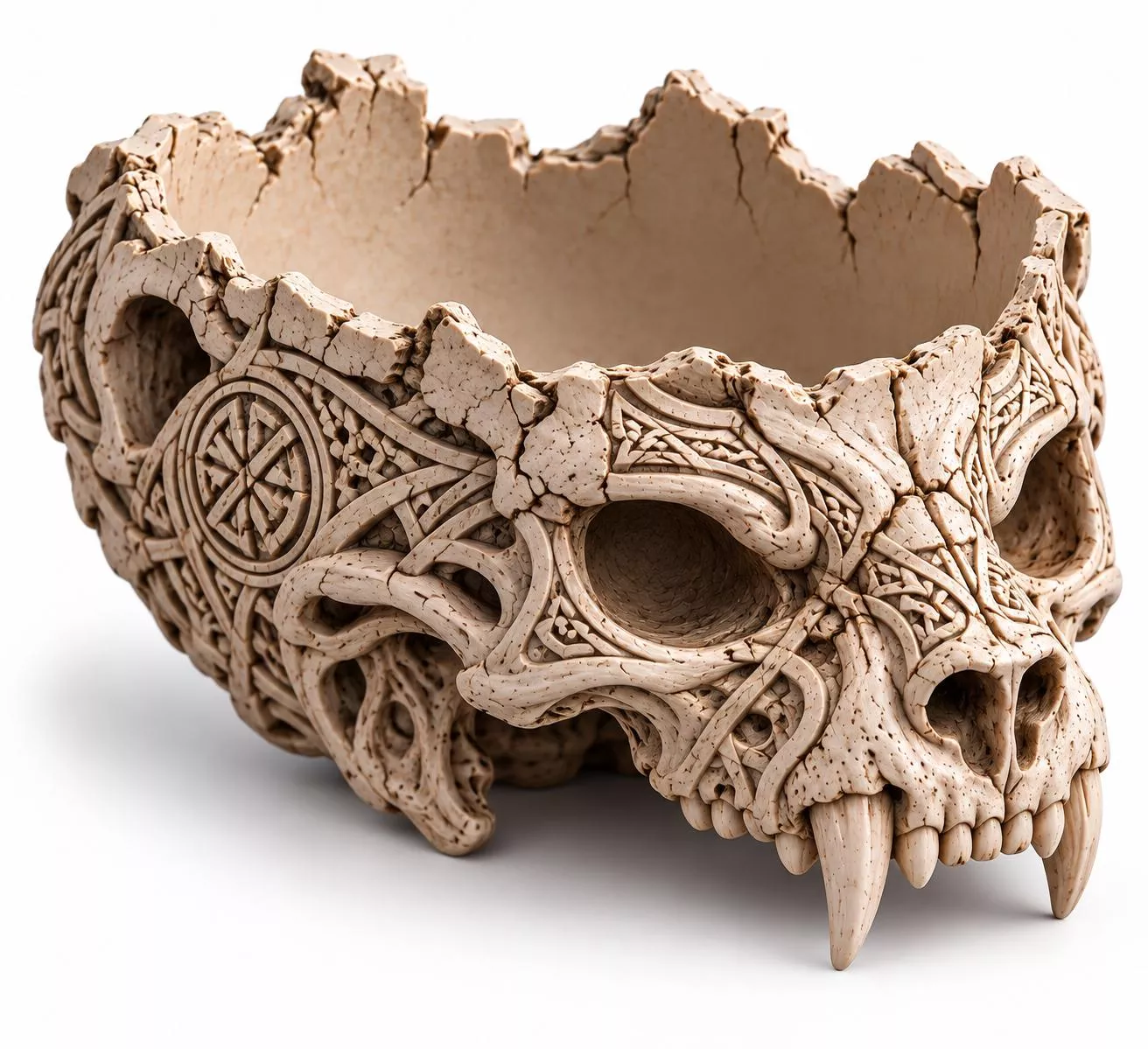 skull printable 3D print model