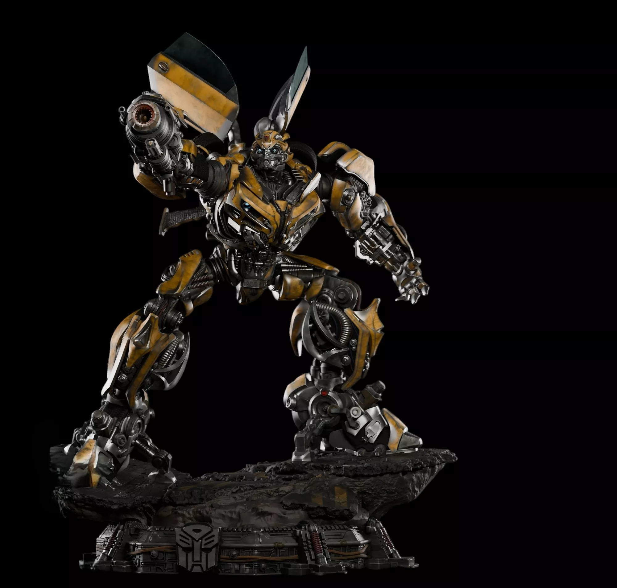 Bumblebee Statue 3D Print Model STL 3D print model