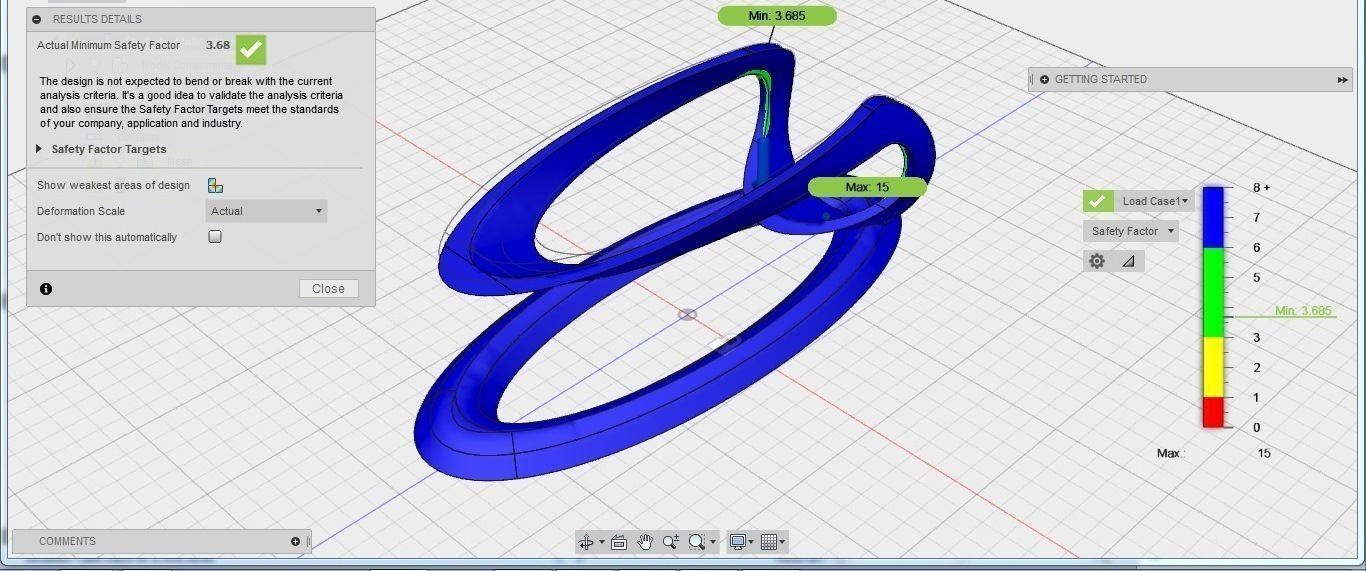 Table stand for a wine bottle 3D print model_3