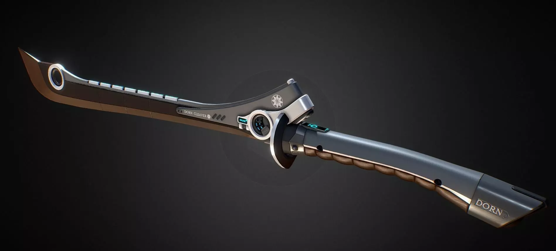 Dorn Cleaver Low-poly 3D model