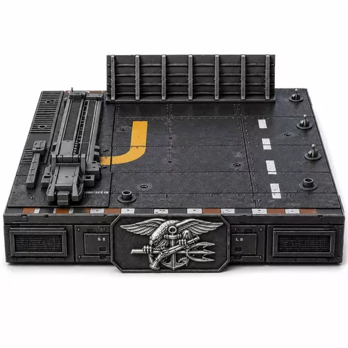 Aircraft Carrier Flight Deck Futuristic Diorama Resin 3D Print