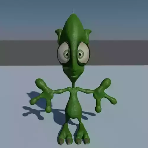 alien 3D model