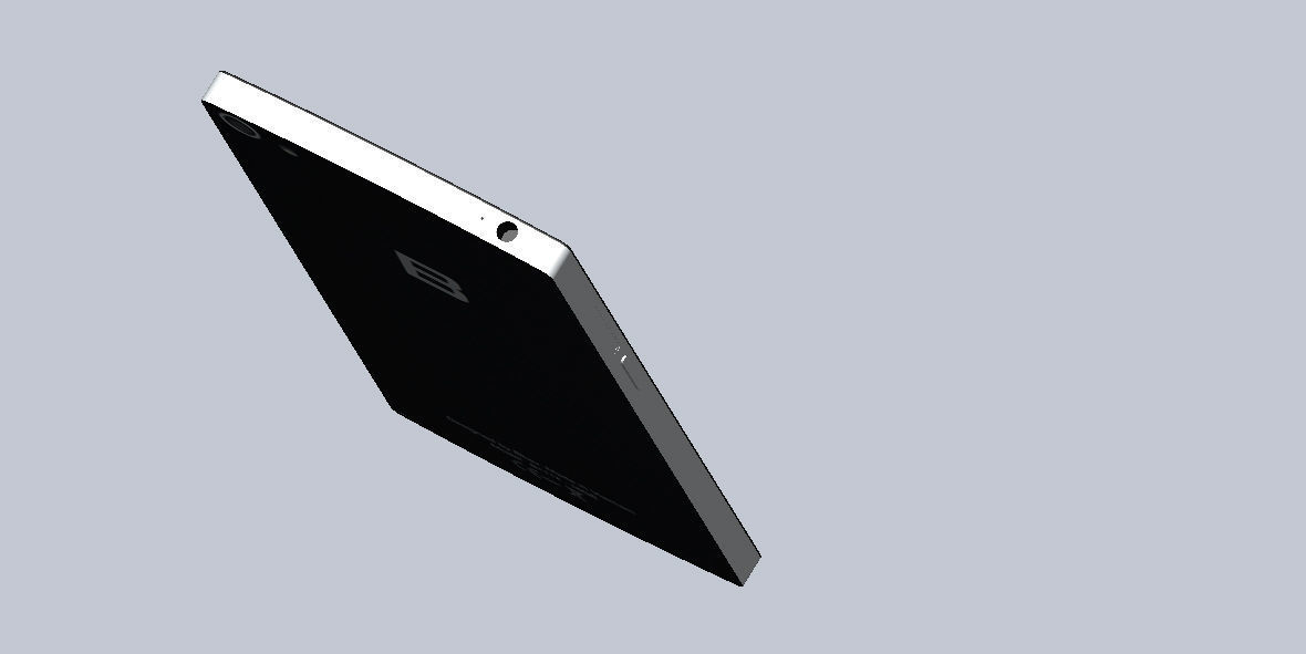 Smartphone BPhone Made by Vietnam Free low-poly 3D model_3