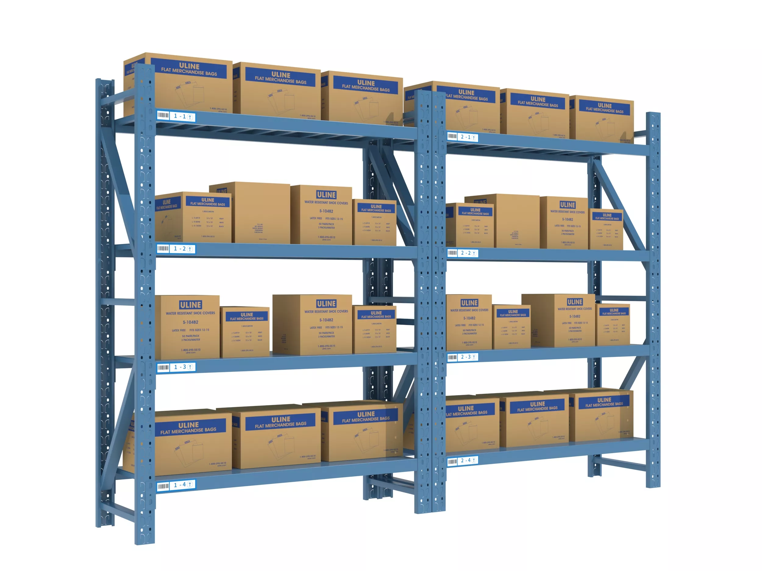 Warehouse Rack Storage 3D model