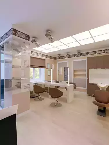 Hair and Beauty salon interior