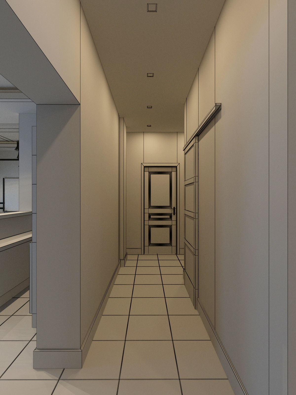 Hair and Beauty salon interior 2 3D model_22