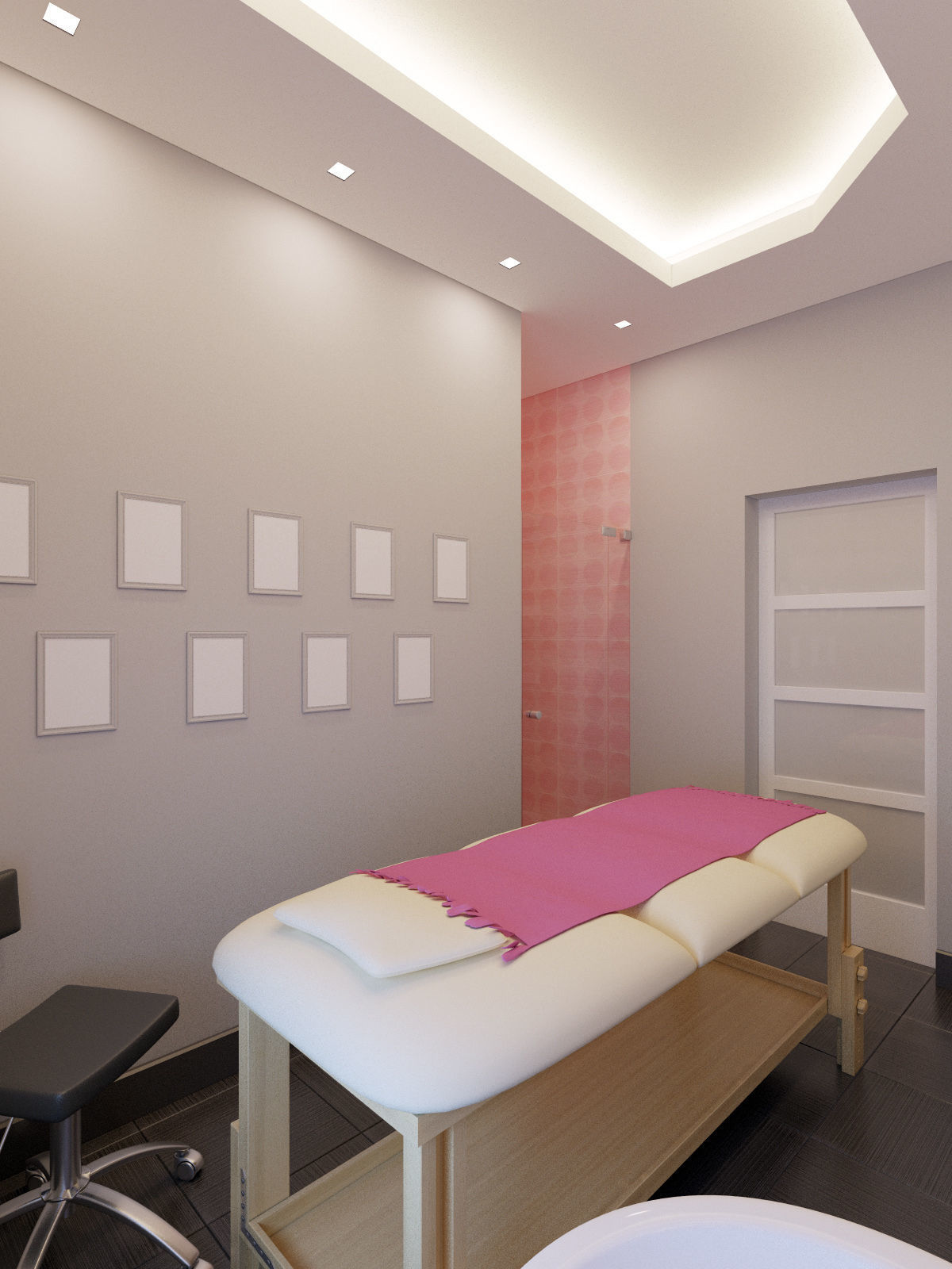 Hair and Beauty salon interior 2 3D model_13
