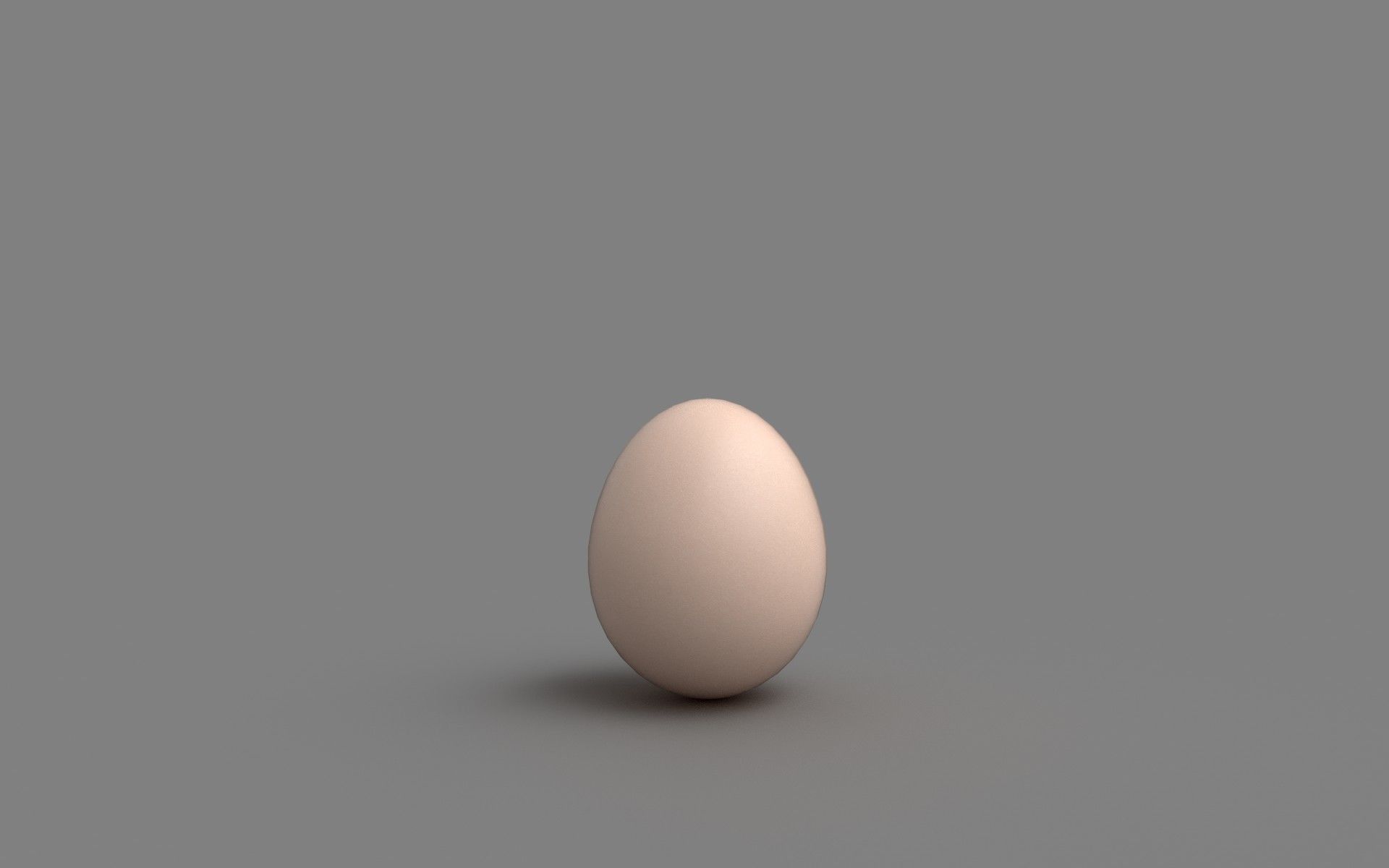 Egg - Three Texture Options Low-poly 3D model_5