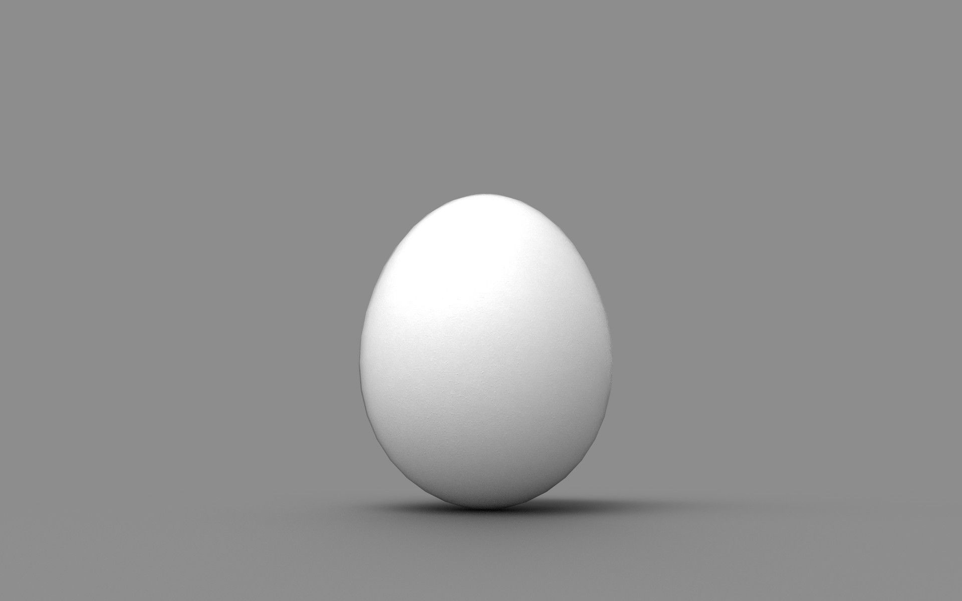 Egg - Three Texture Options Low-poly 3D model_4