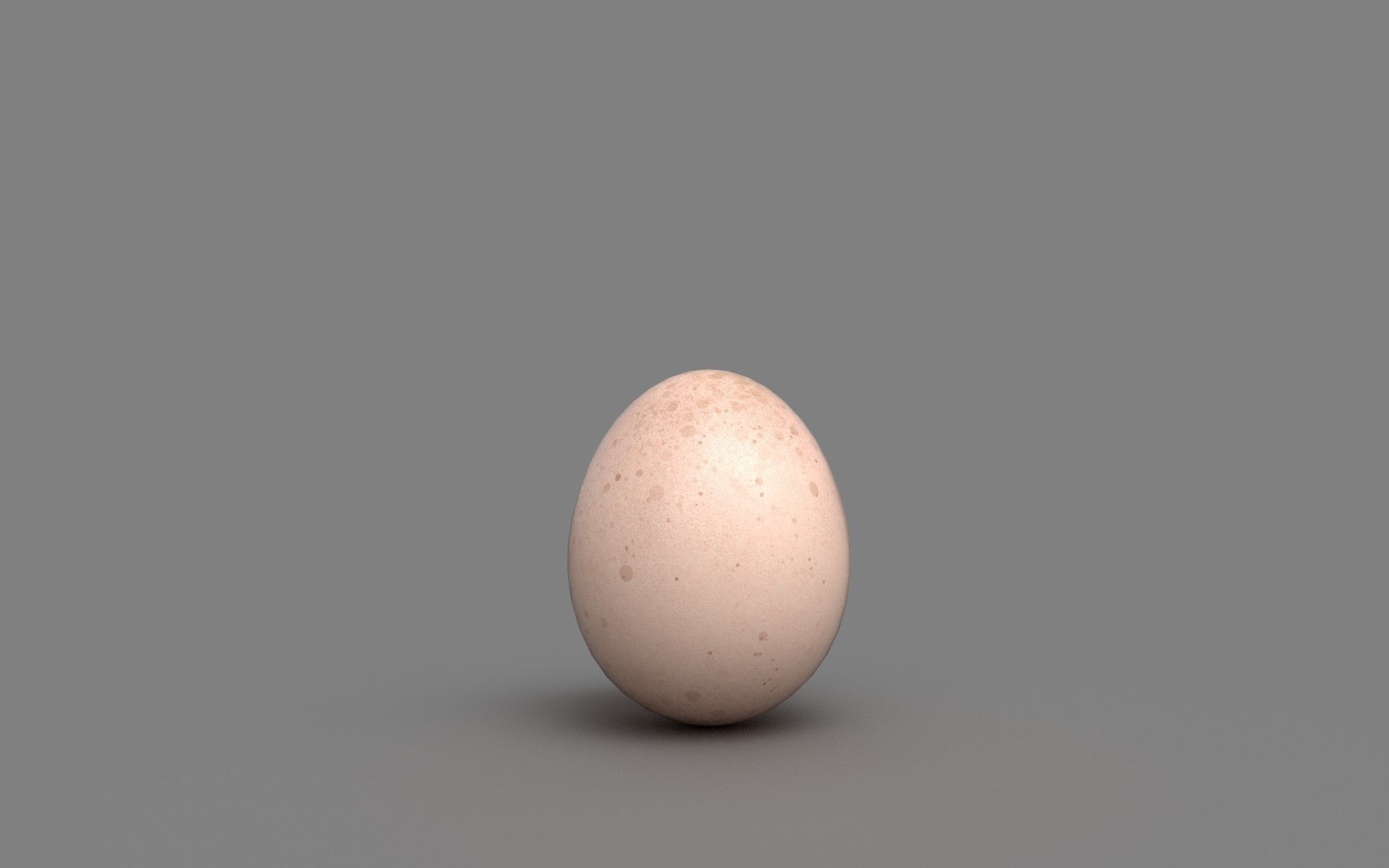 Egg - Three Texture Options Low-poly 3D model_3