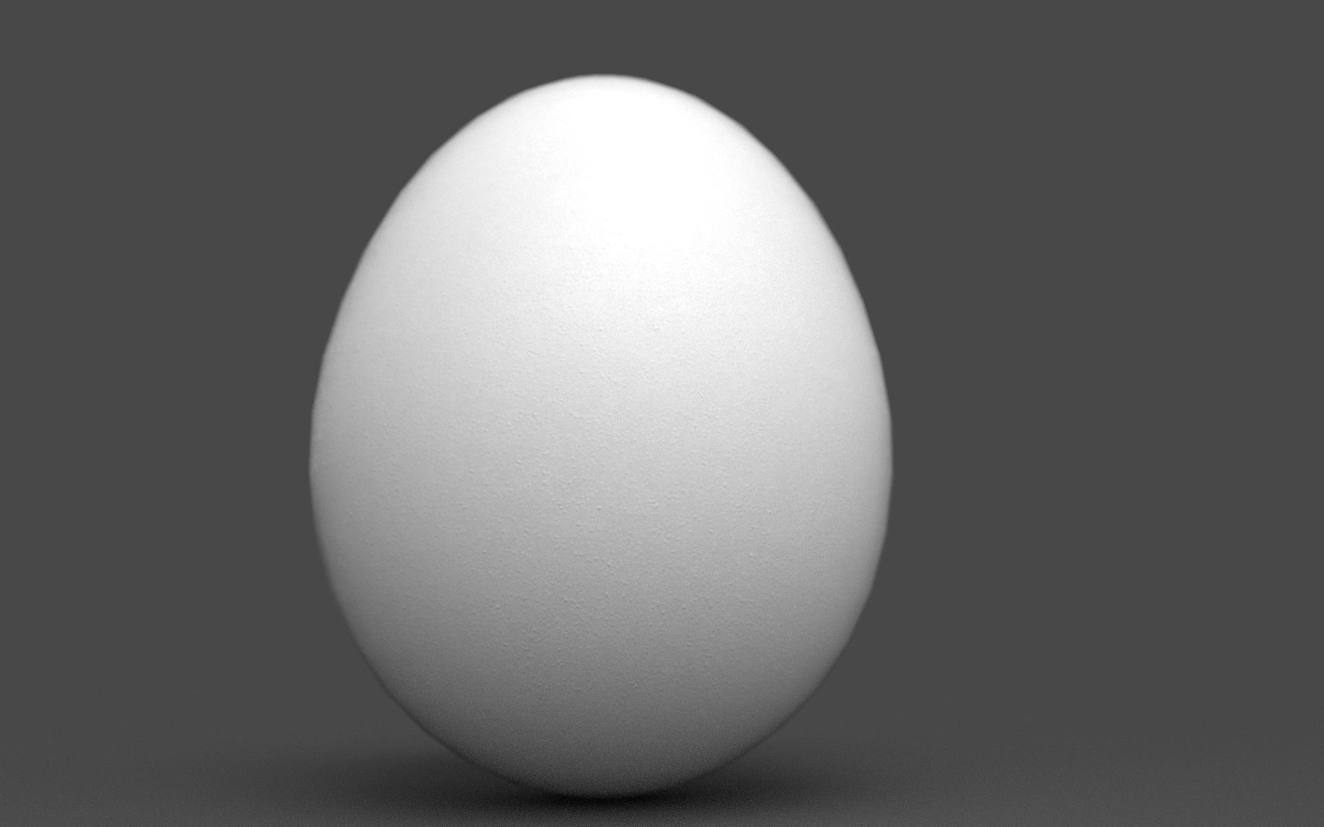 Egg - Three Texture Options Low-poly 3D model_1