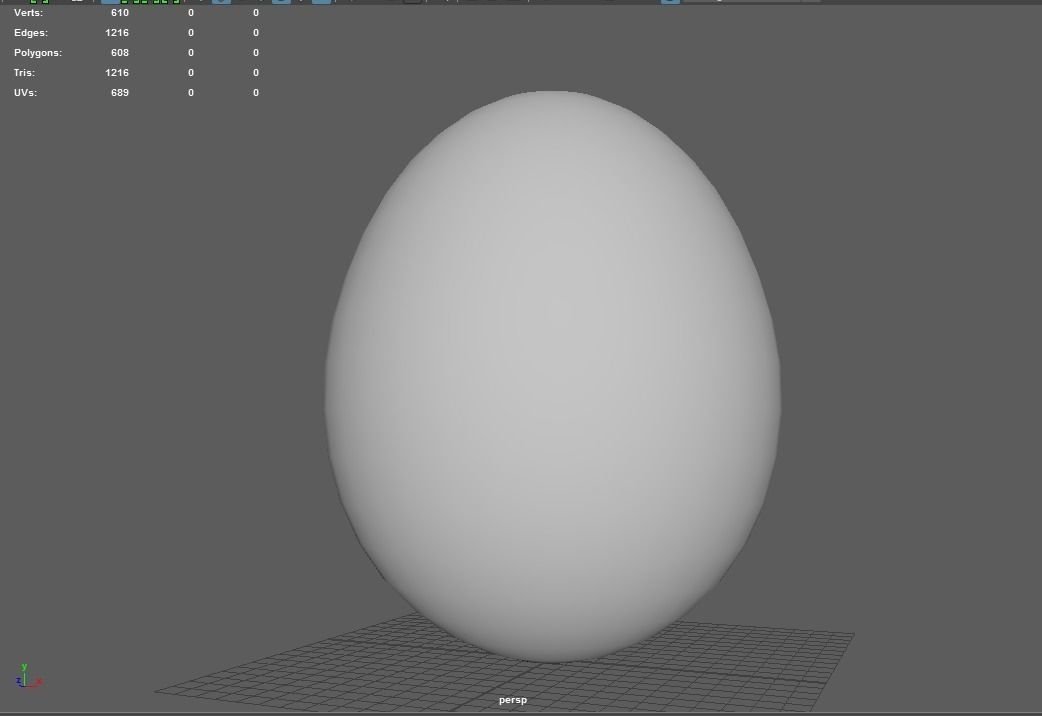 Egg - Three Texture Options Low-poly 3D model_9
