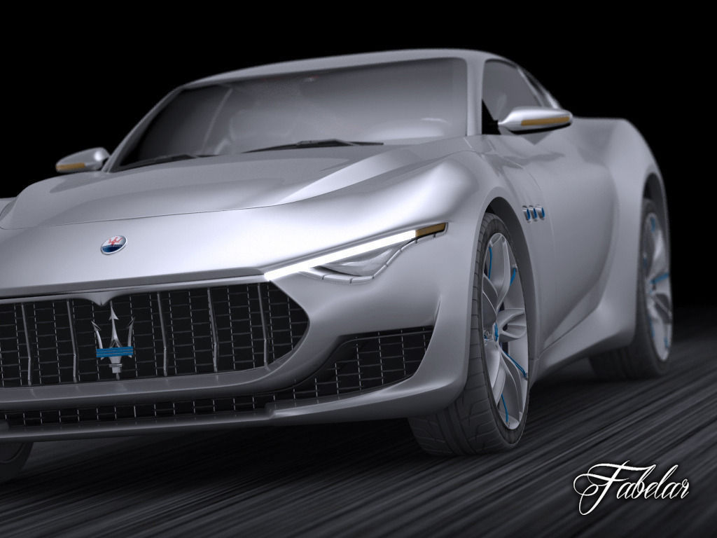 Maserati Alfieri 3D model_6