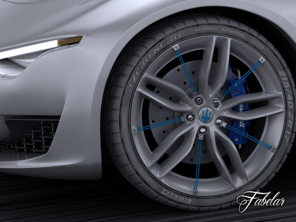 Maserati Alfieri 3D model_4