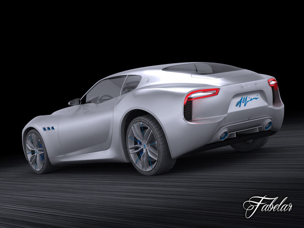 Maserati Alfieri 3D model_1
