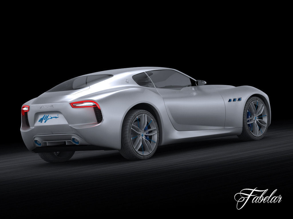 Maserati Alfieri 3D model_8