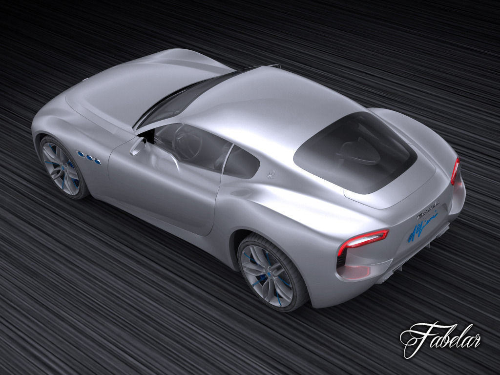 Maserati Alfieri 3D model_5