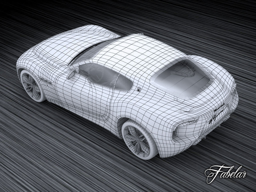 Maserati Alfieri 3D model_10