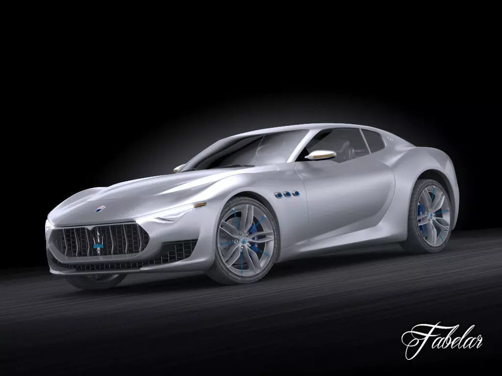 Maserati Alfieri 3D model_0