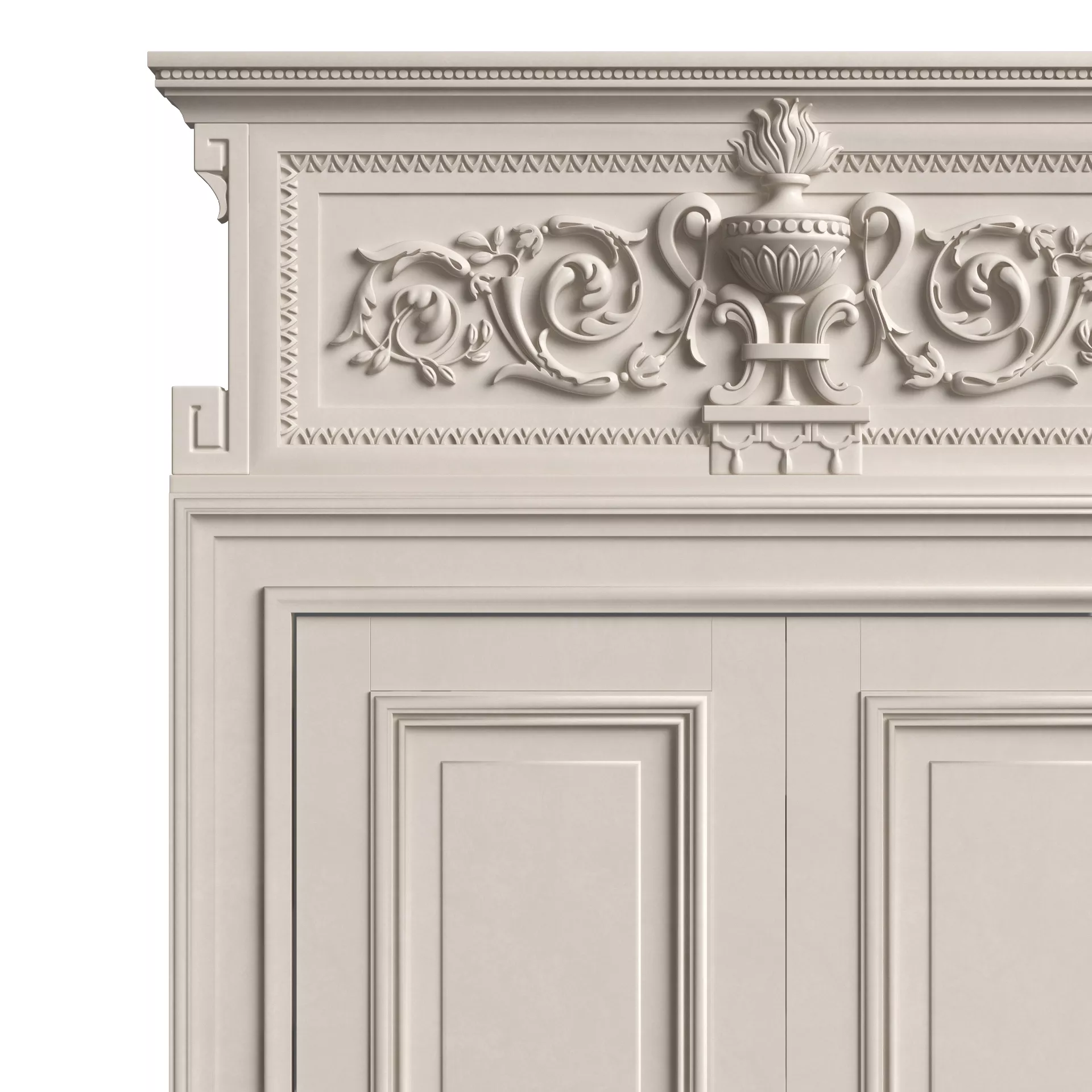 Classic Doors 15 3D model