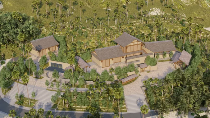 Japan Traditional House-Japanese Modular-Chinese Style