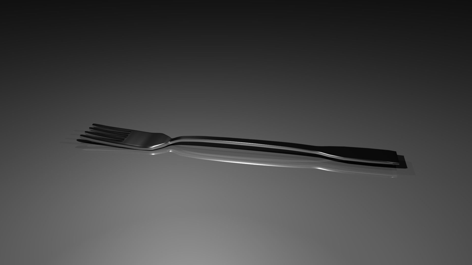 3D model Simple Fork CGTrader