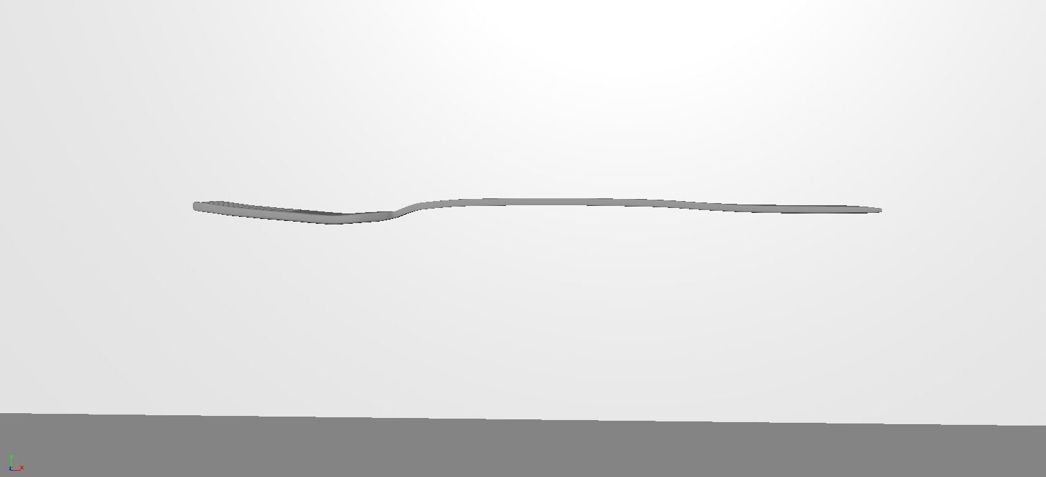 Simple Fork 3D model_2