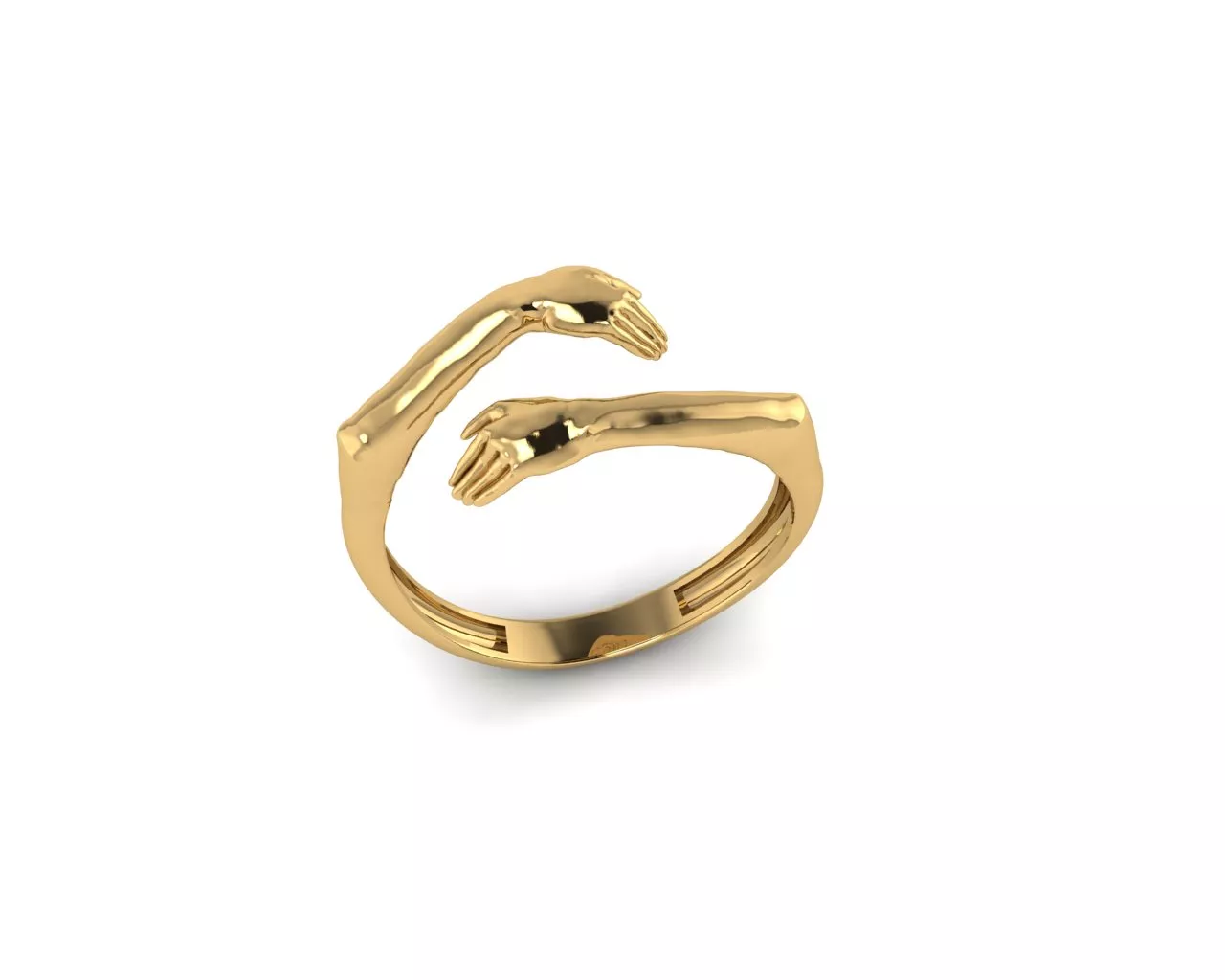 Hand Rings 3D print model